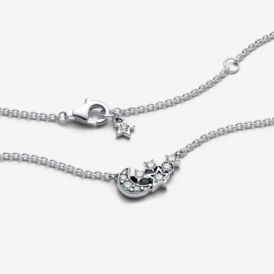 Colar Lua e Estrela Brilhante