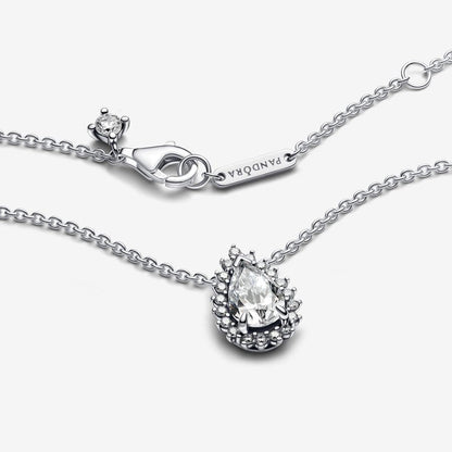 Colar Brilhante Auréola Pera