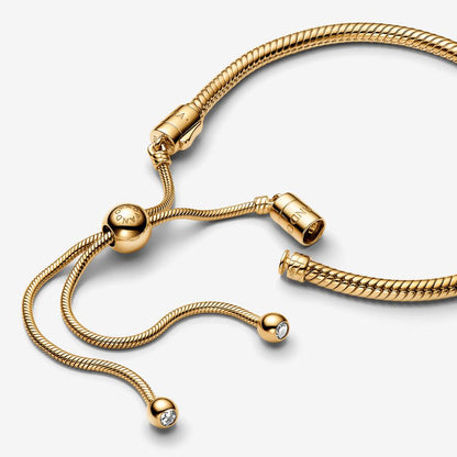 Pulseira Deslizante Malha Snake