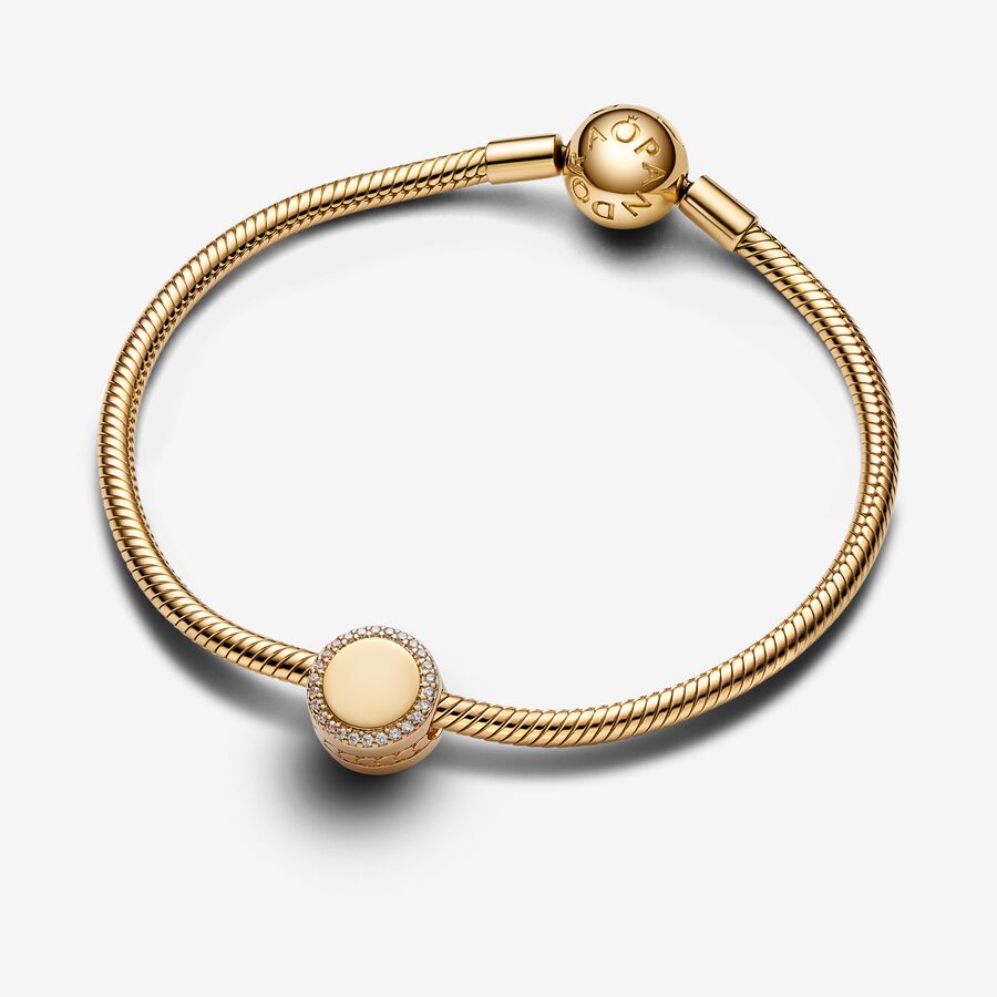 Conta Botão Brilhante Gravável