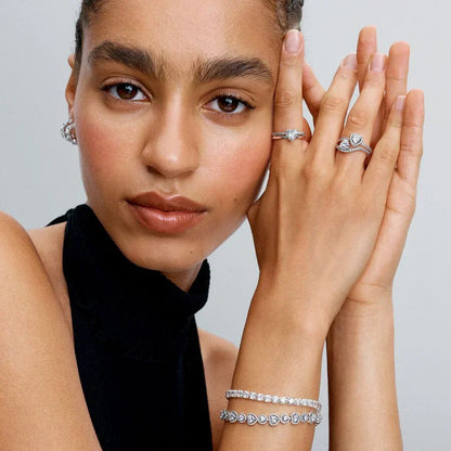 Pulseira de Ténis Brilhante