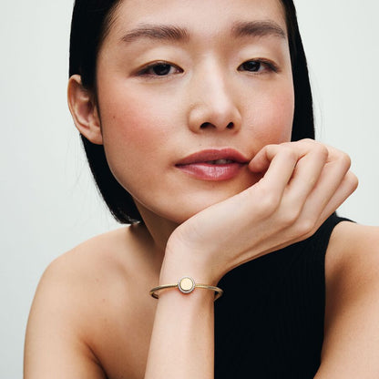 Conta Botão Brilhante Gravável