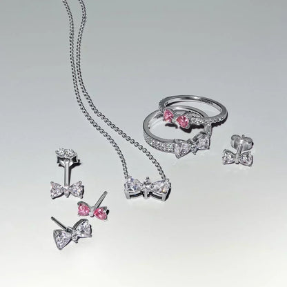 Colar Laço Brilhante