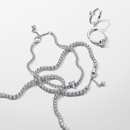 Pulseira de Ténis Cintilante